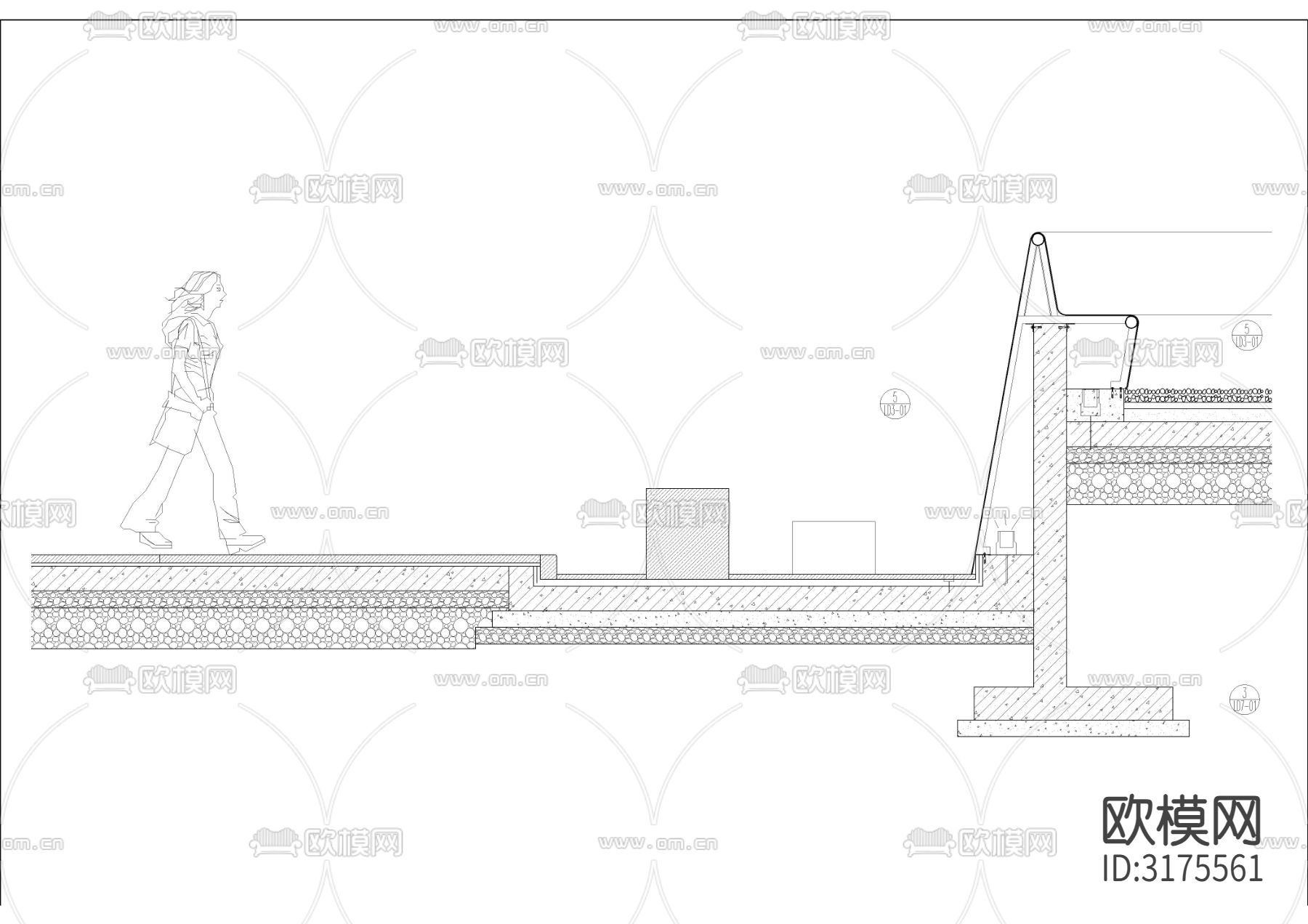 凤鸣山金色小品装置公园下载（渲染图3）