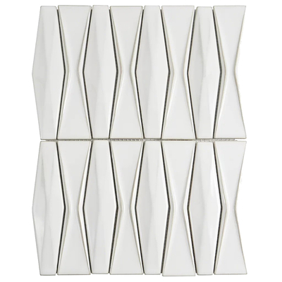  白色艺术瓷砖马赛克 厨卫砖贴图 