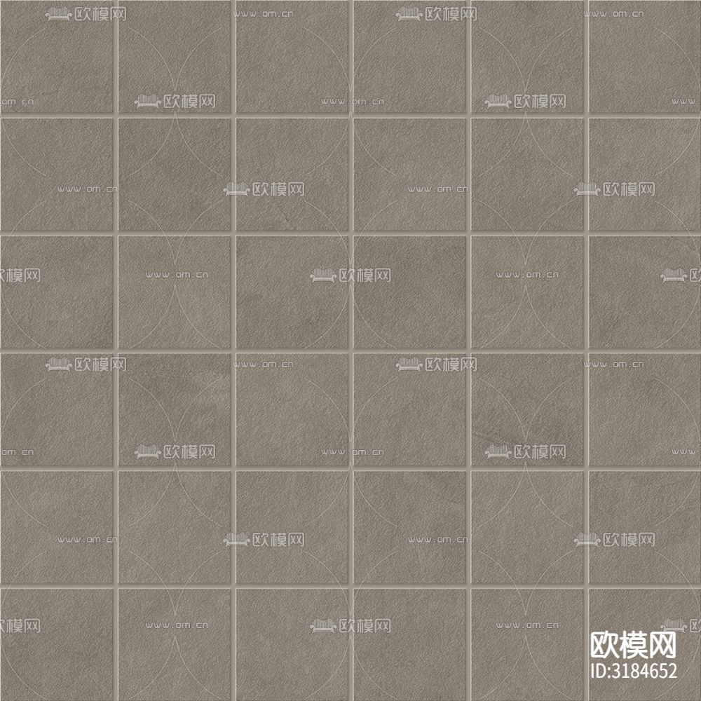 灰色马赛克瓷砖 墙面拼贴下载（渲染图5）