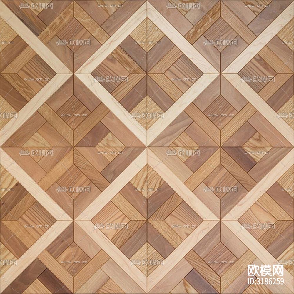 原木色拼花木地板贴图下载