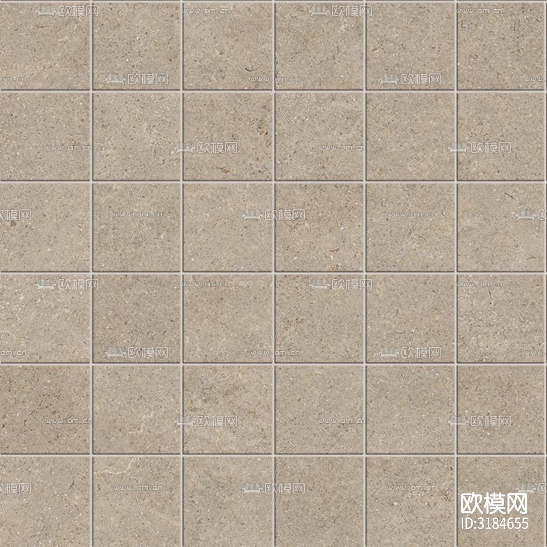 马赛克瓷砖 墙面拼贴贴图下载（渲染图5）