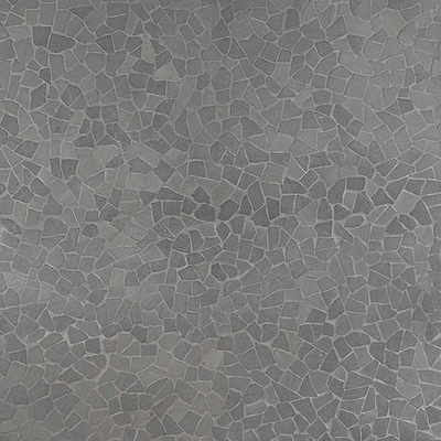  灰色花园路园林砖石头路 