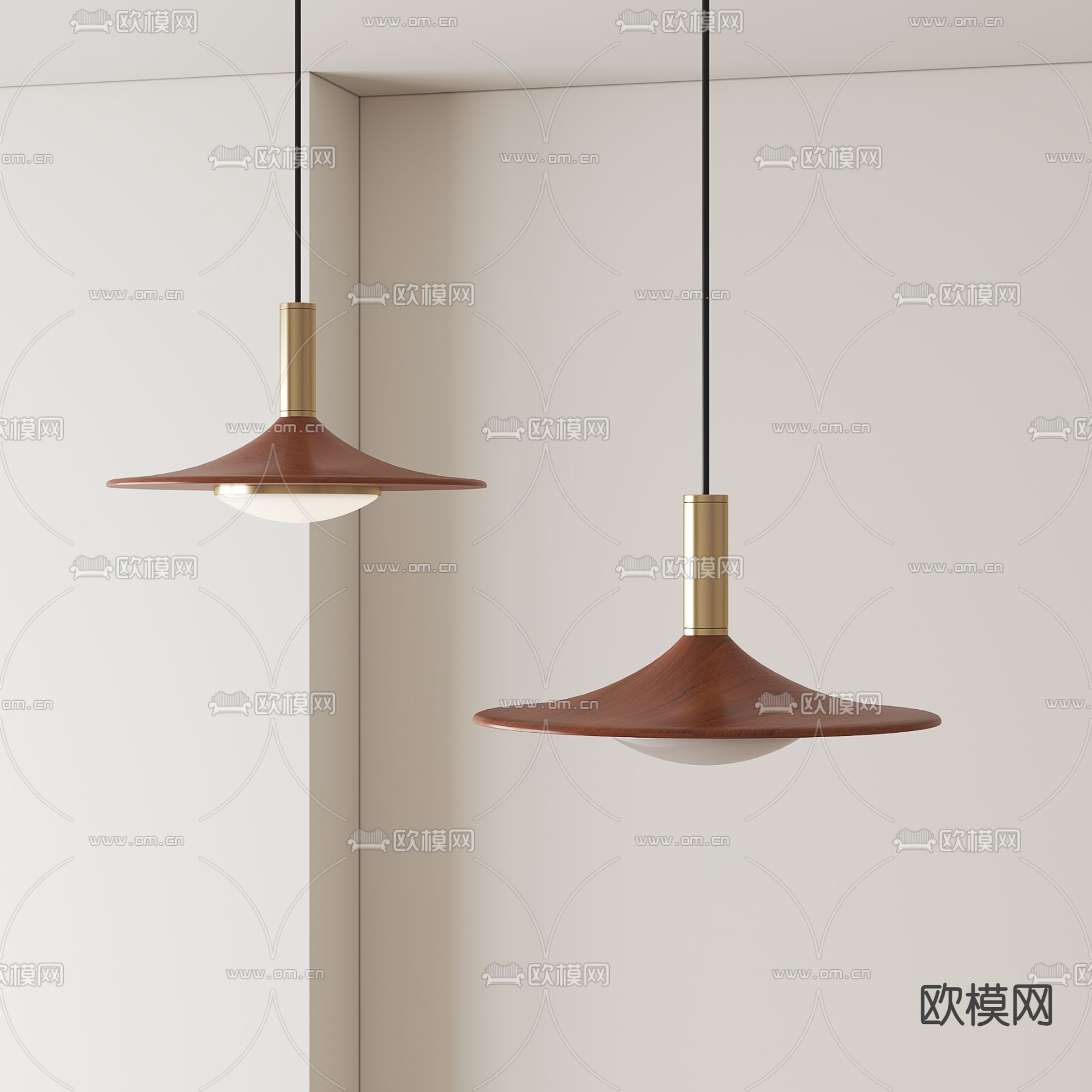 中古风吊灯 金属吊灯 餐厅吊灯3d模型下载