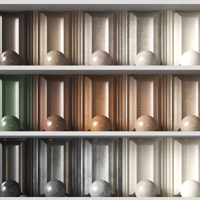  现代皮革软包su模型 