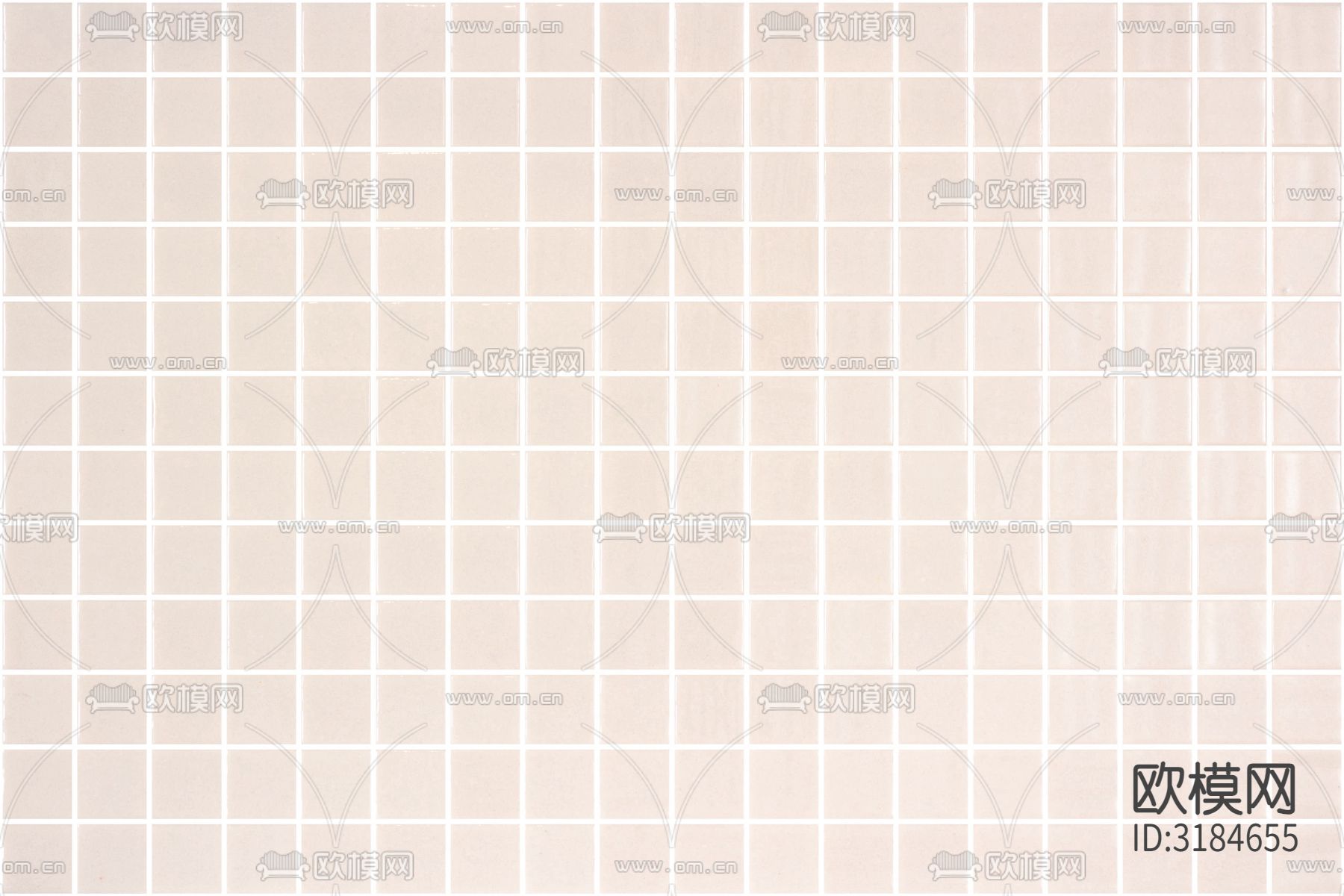 马赛克瓷砖 墙面拼贴贴图下载（渲染图6）