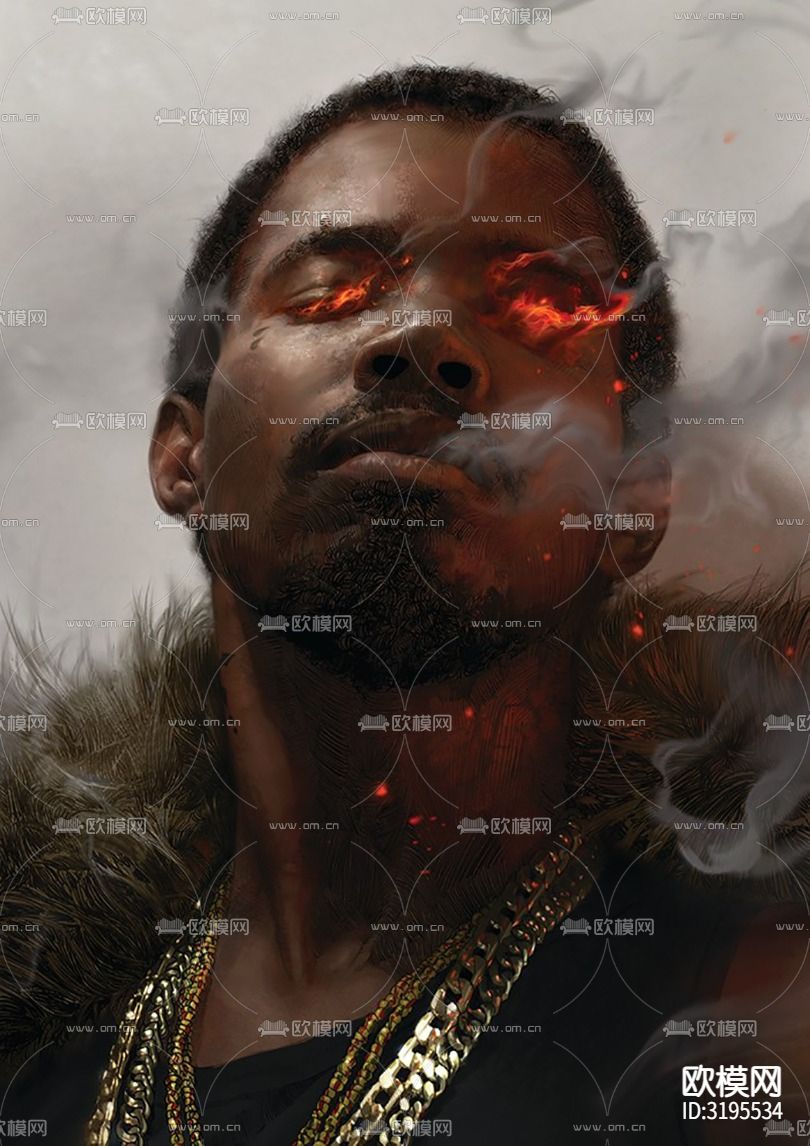 现代人物装饰画贴图下载