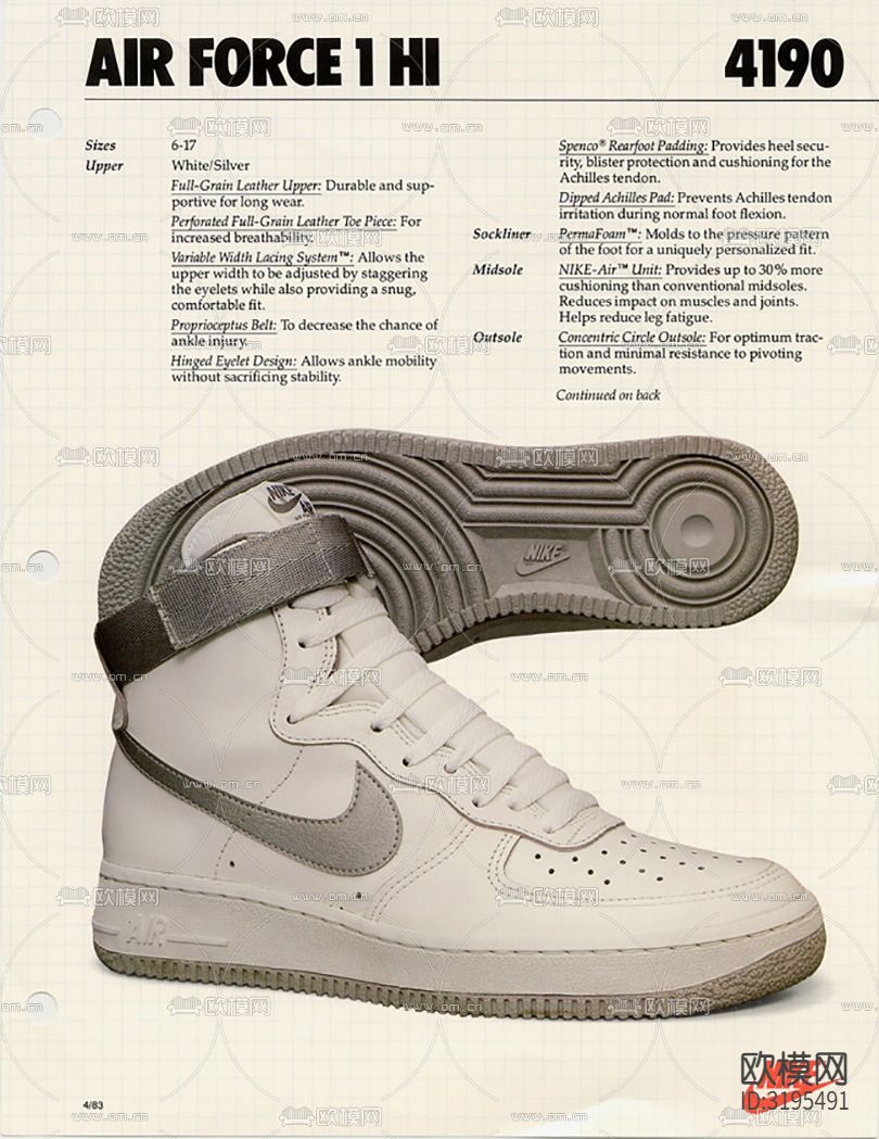 美式耐克海报装饰画贴图下载