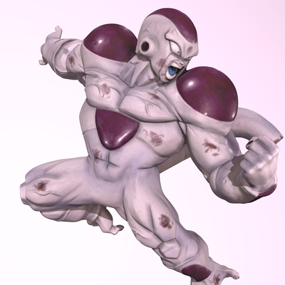  七龙珠手办 动漫玩偶 弗利萨su模型 