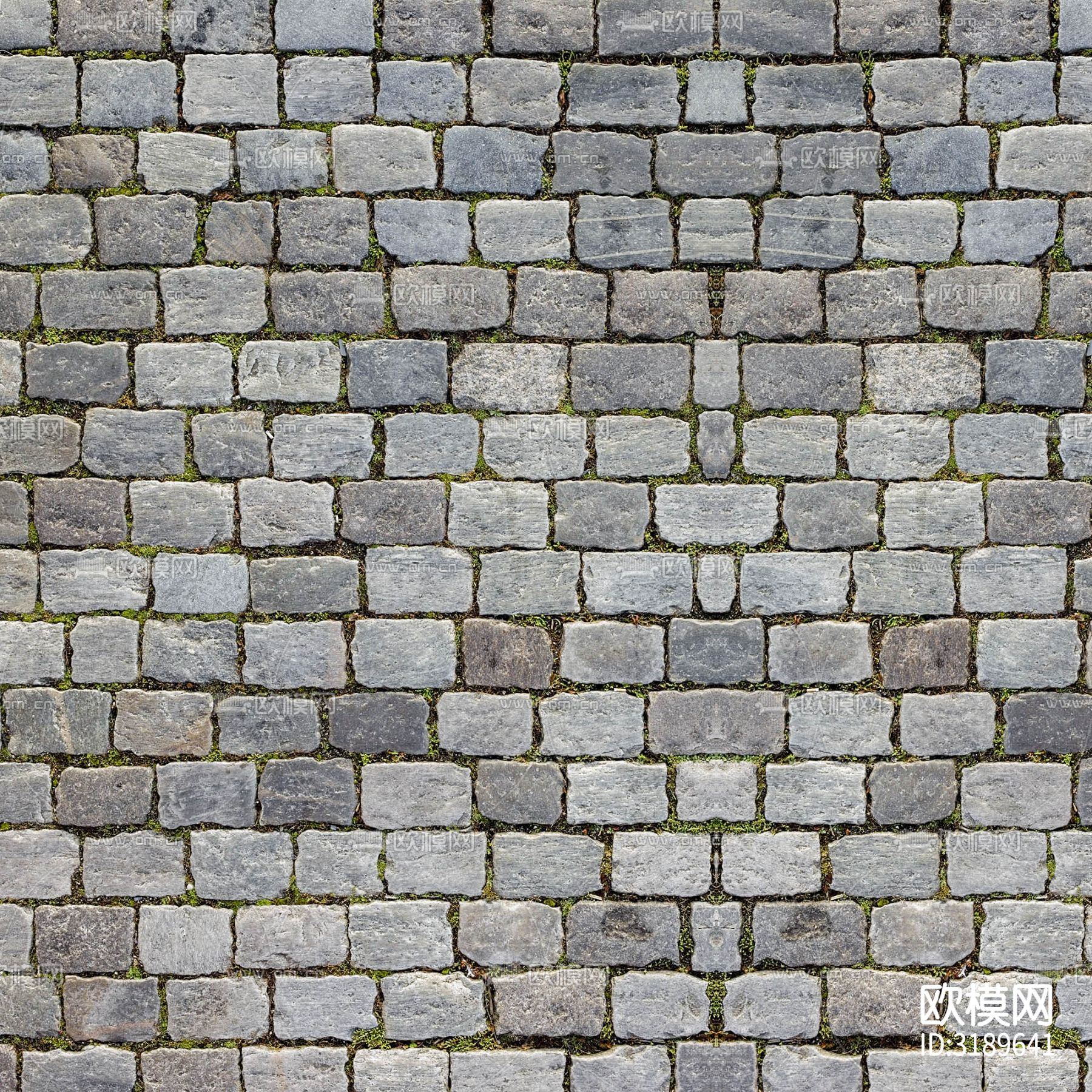 植草石 嵌草石 碎石 旧石 料石 马蹄石贴图下载