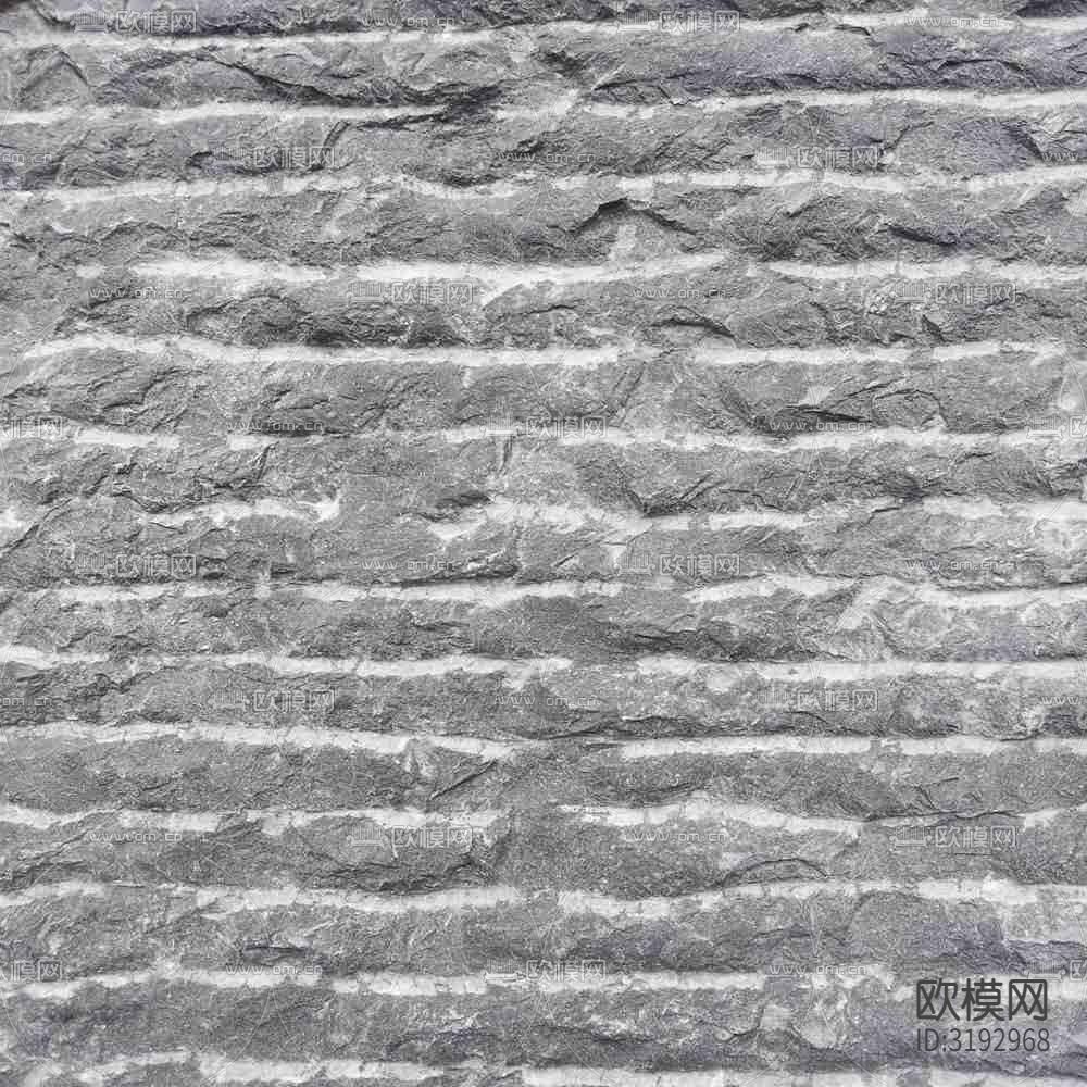 水泥 自然石材 石墙贴图下载