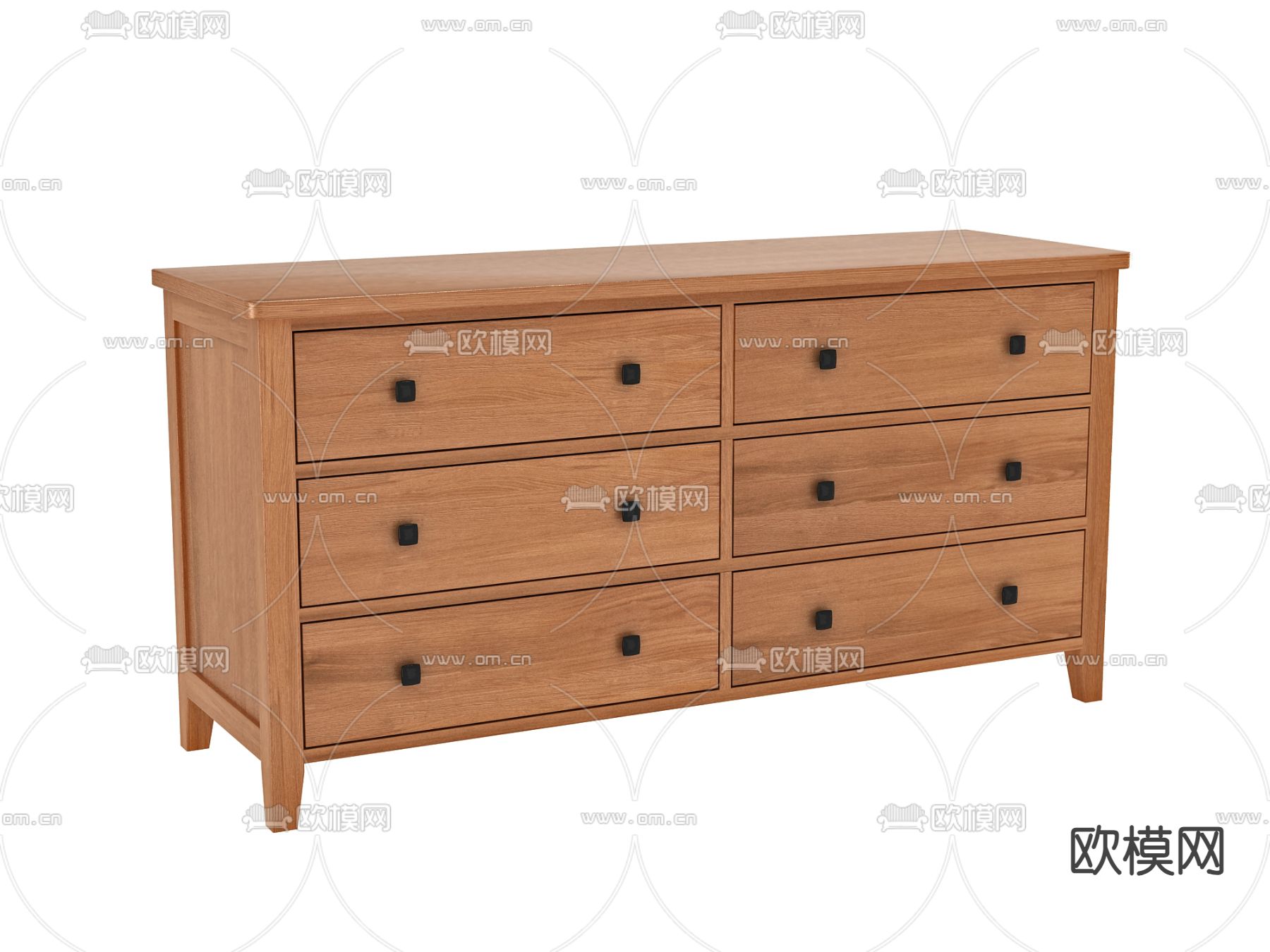 斗柜 抽屉柜3d模型下载