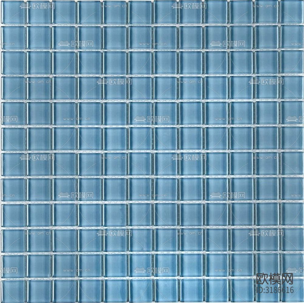 蓝色玻璃马赛克厨卫 马赛克贴图下载