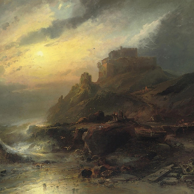  现代油画 装饰画贴图 