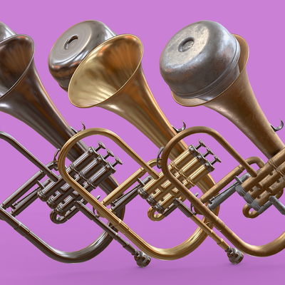  西洋乐器 短笛 萨克斯su模型 