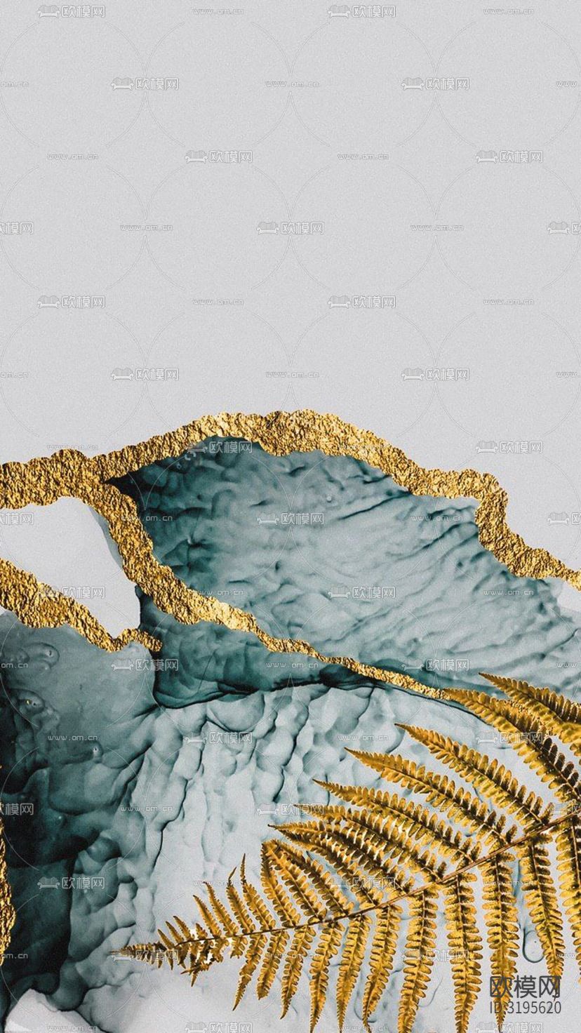 新中式装饰画贴图下载