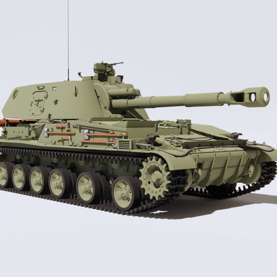 坦克su模型 