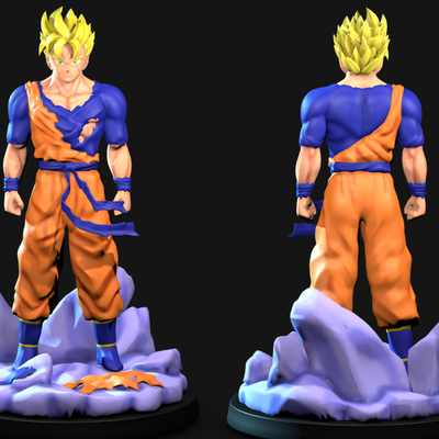  手办 玩具 动漫角色 超级赛亚人su模型 