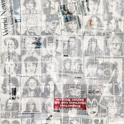 报纸壁纸贴图 