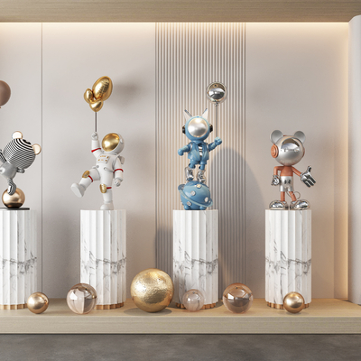  雕塑摆件 潮玩公仔su模型 