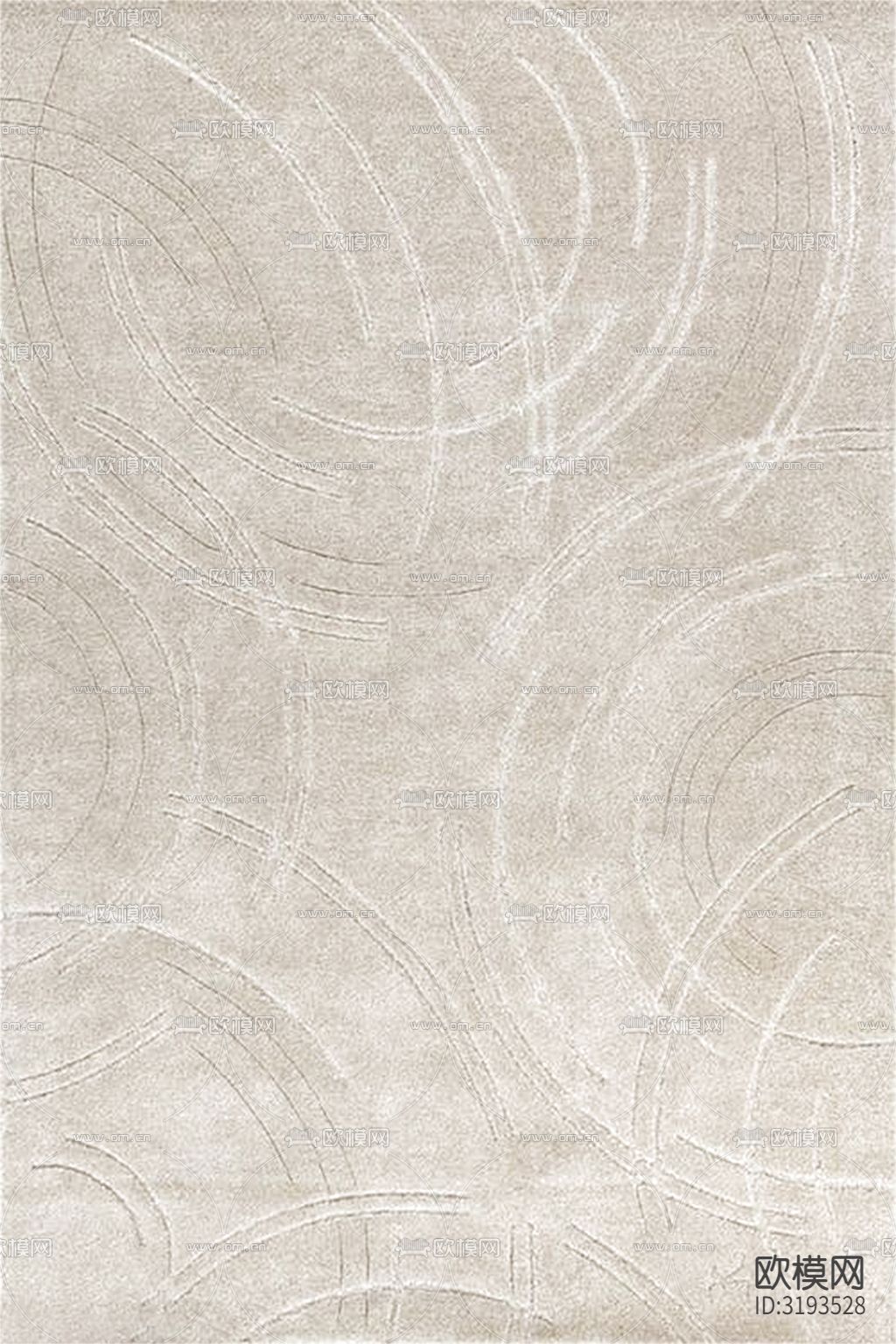 现代地毯 酒店地毯 毛绒地毯贴图下载（渲染图4）