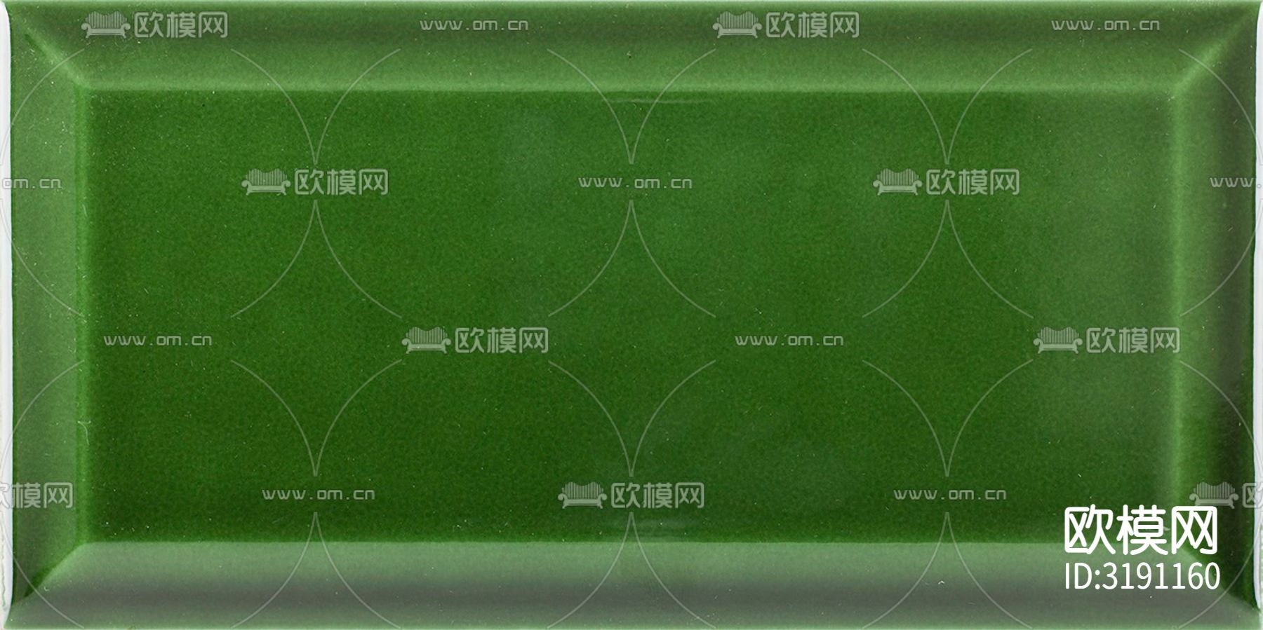 绿色石材纹长条砖 条形砖 厨卫砖贴图下载