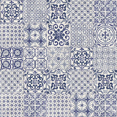  白色现代简约花砖 拼花地砖贴图 