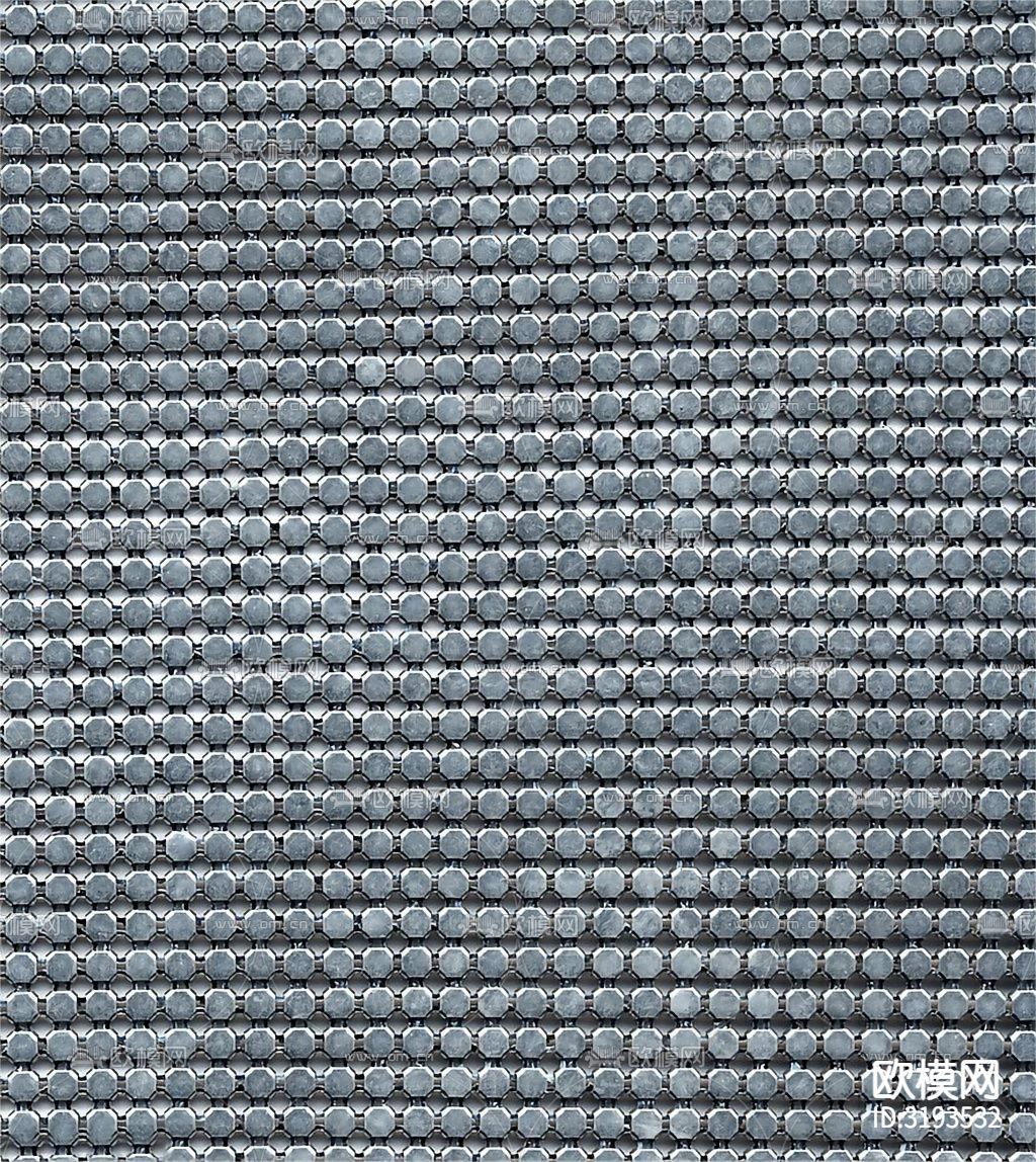 抛光金属 拉丝金属 铁锈金属贴图下载（渲染图4）