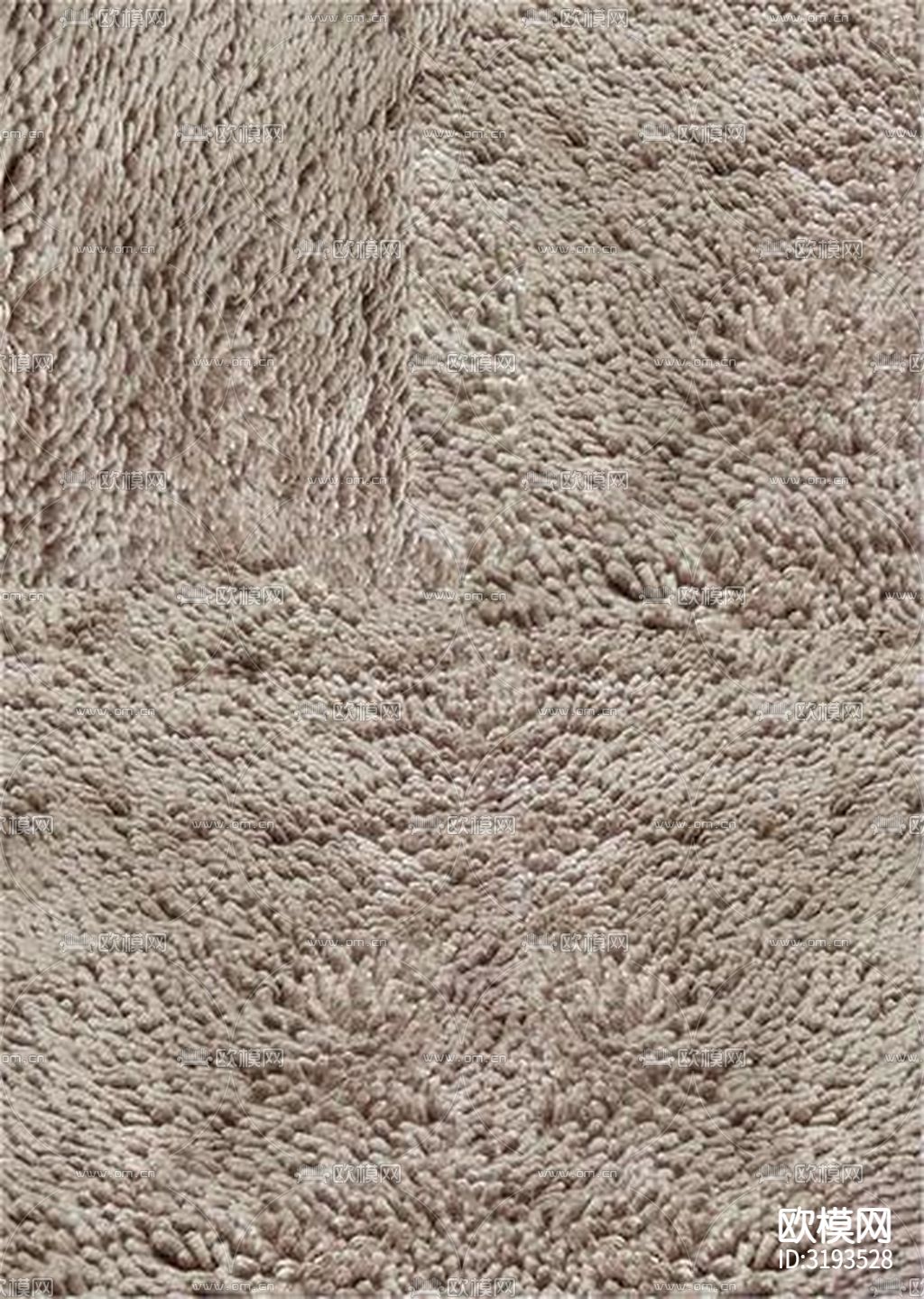 现代地毯 酒店地毯 毛绒地毯贴图下载（渲染图6）