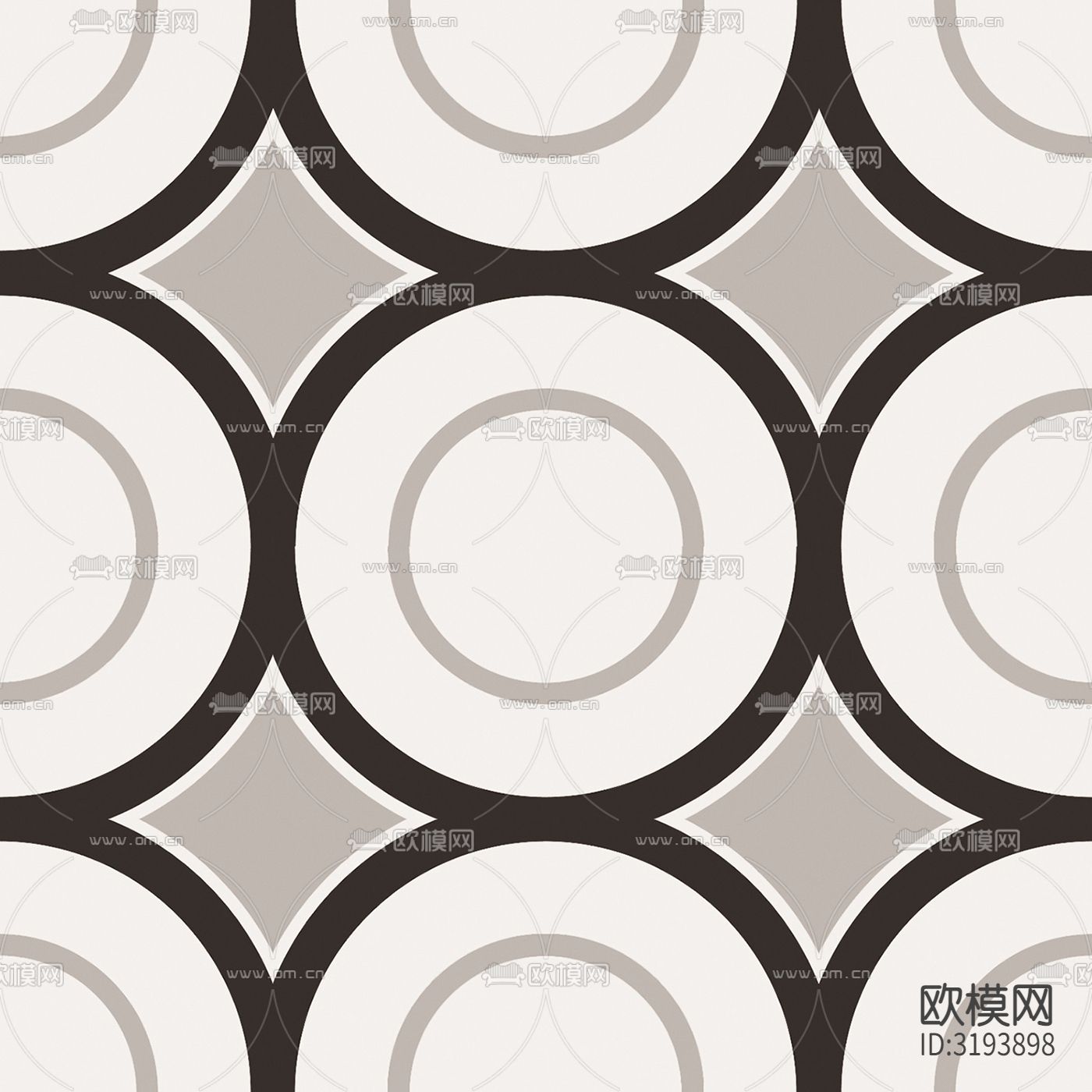 灰色现代花砖 拼花地砖贴图下载