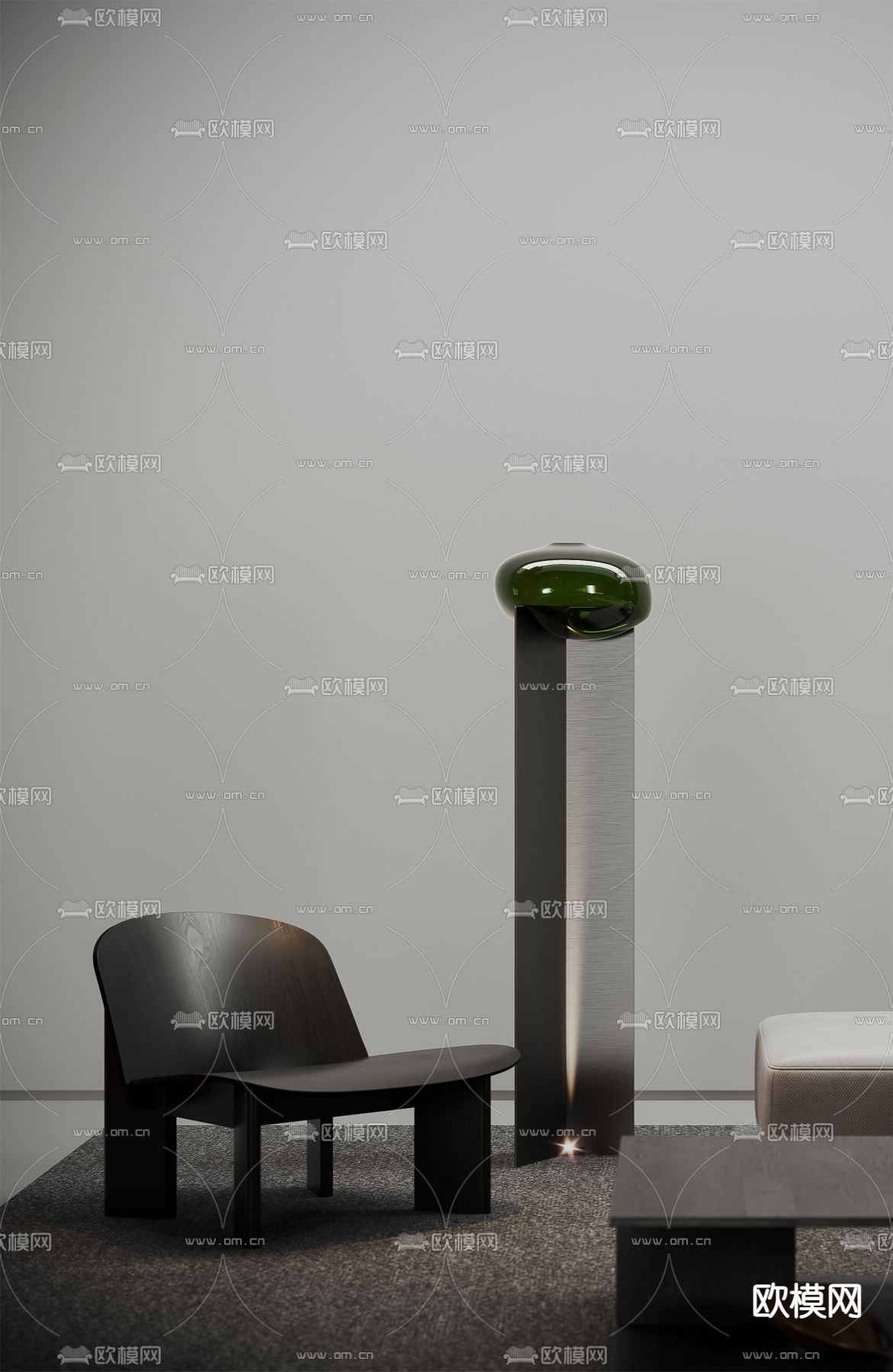 poliform 沙发组合3d模型下载（渲染图4）