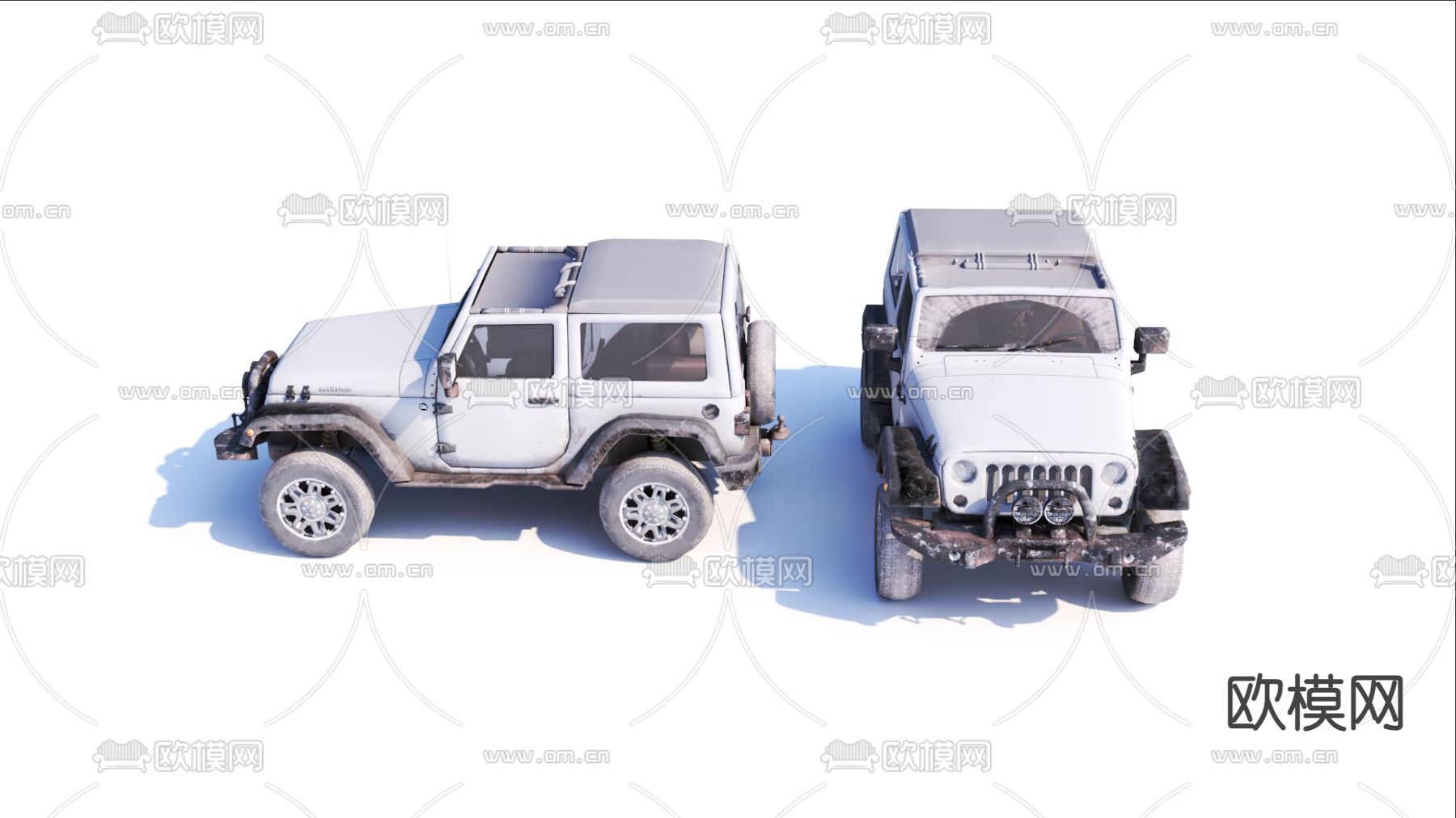 汽车 吉普车3d模型下载
