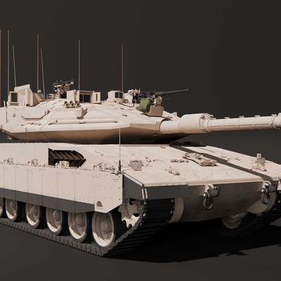  坦克su模型 