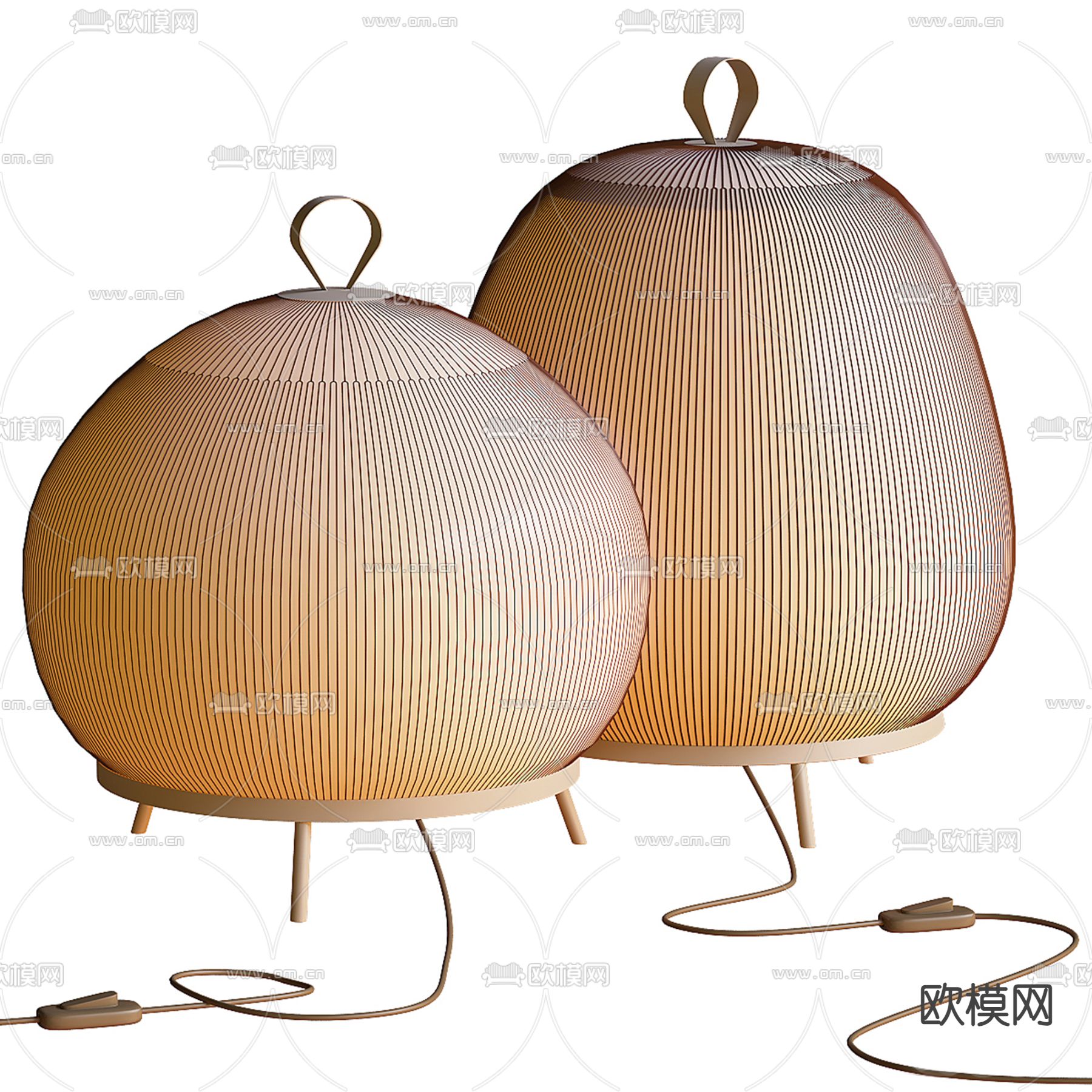 景观地灯su模型下载（渲染图2）