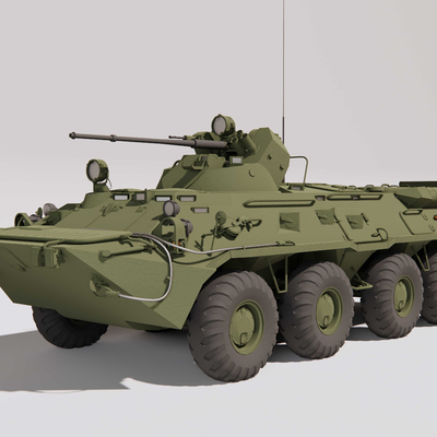  装甲车su模型 