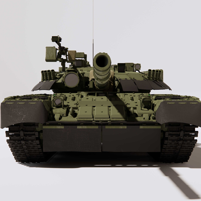  坦克su模型 