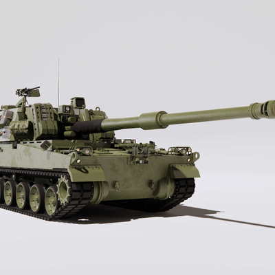  坦克su模型 