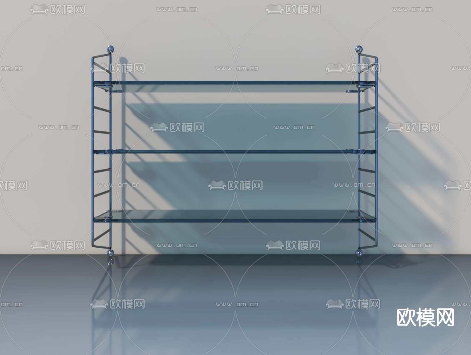 置物架 货架3d模型下载