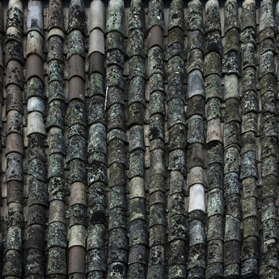 屋顶 旧瓦 瓦片 屋面瓦贴图