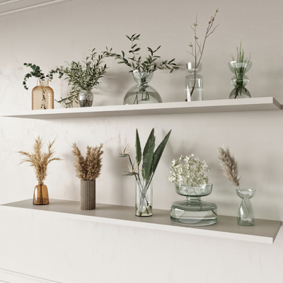  花瓶 花艺 水生绿植su模型 