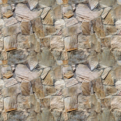  文化石拼花贴图 