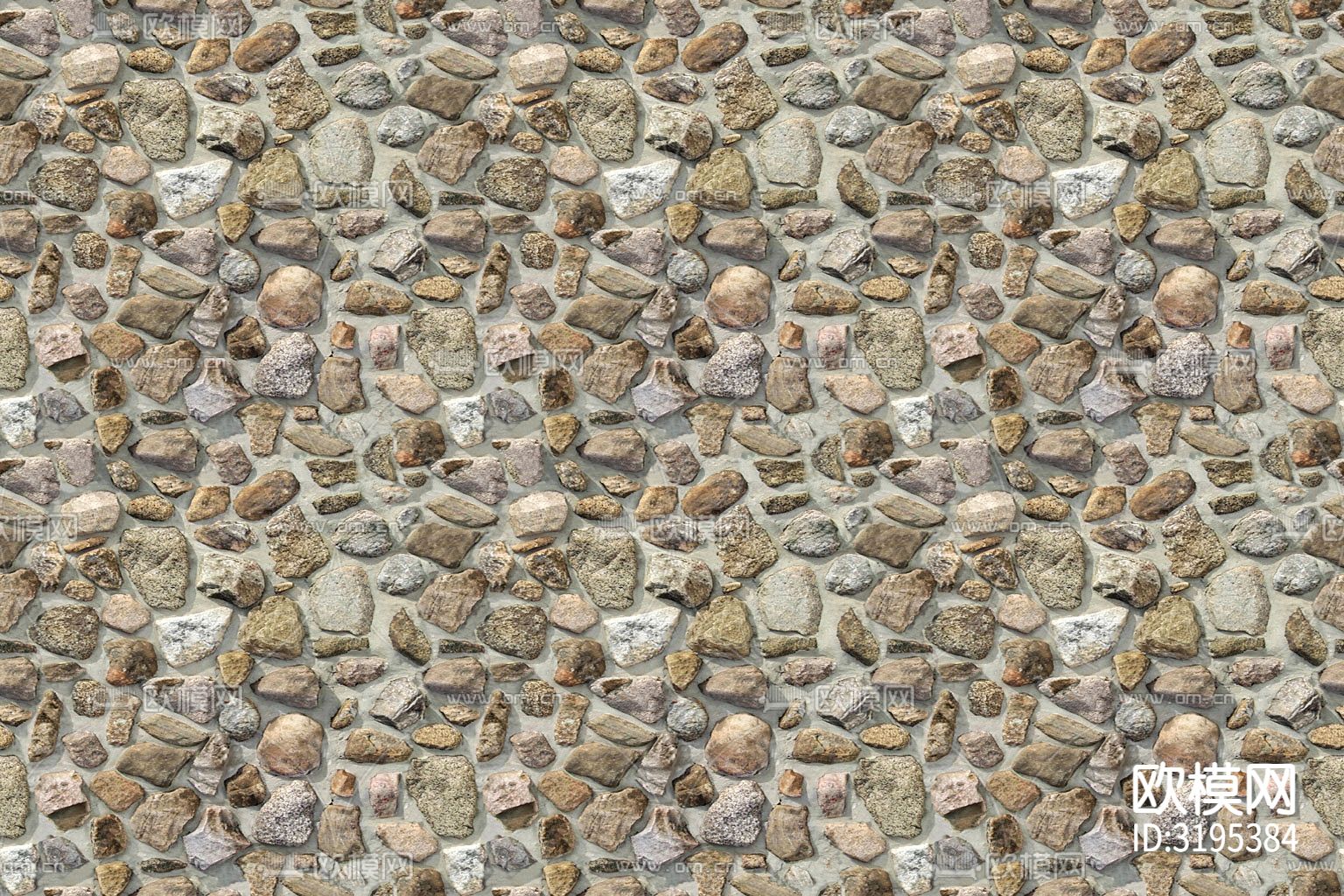 毛石 旧石贴图下载