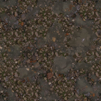  岩石地面 砂砾石地面贴图 