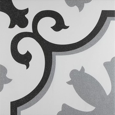  灰色现代简约花砖贴图 