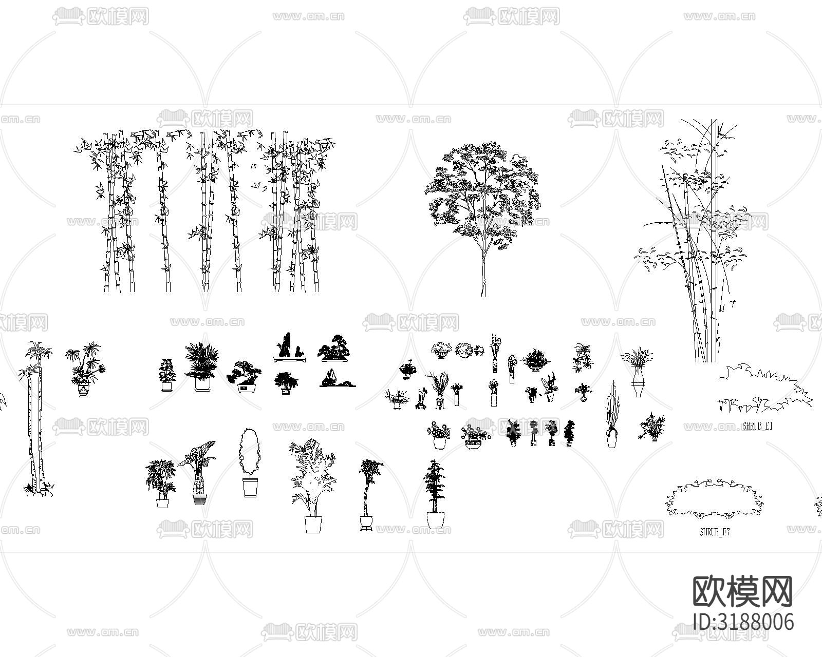 2024知名设计机构立面CAD图库下载（渲染图8）