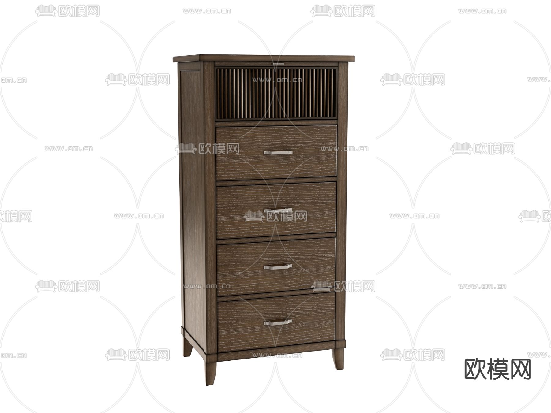 新中式斗柜3d模型下载
