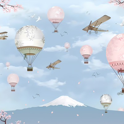  大尺寸高清儿童壁纸壁画墙纸贴图 