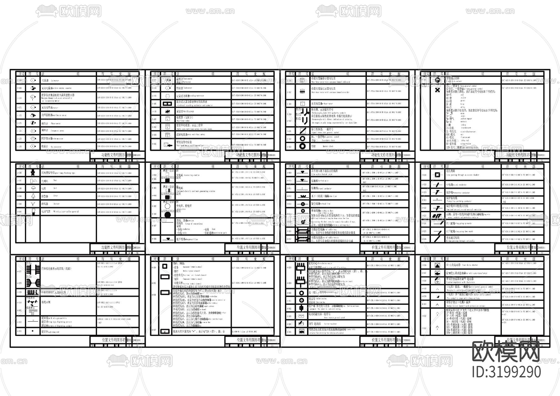 标准电气符号cad图库下载