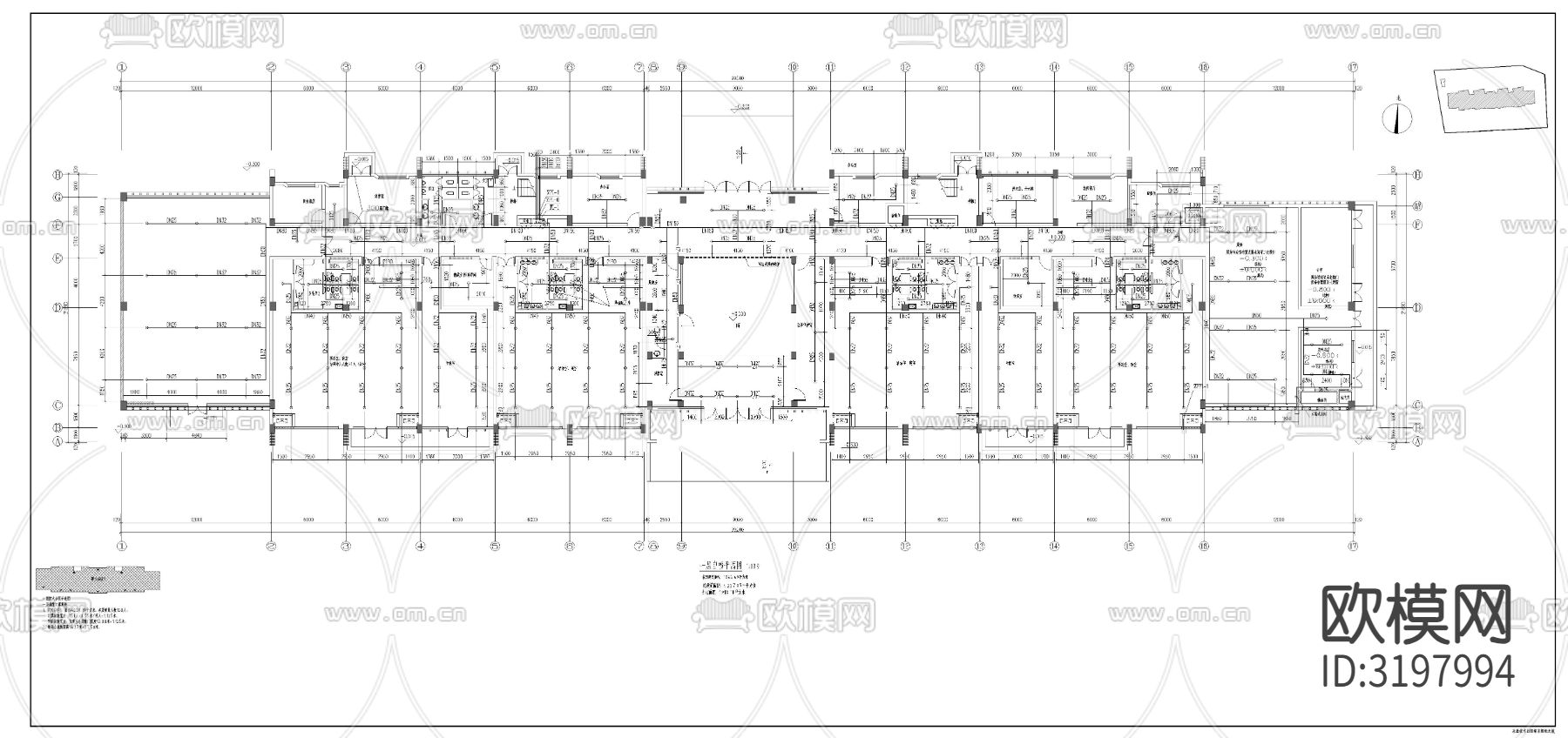 幼儿园水施cad施工图下载（渲染图6）