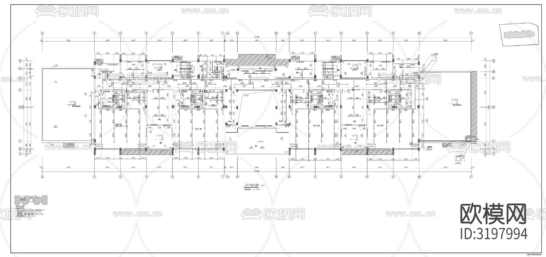 幼儿园水施cad施工图下载（渲染图8）