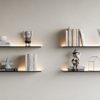  置物架 装饰品 玩偶su模型 